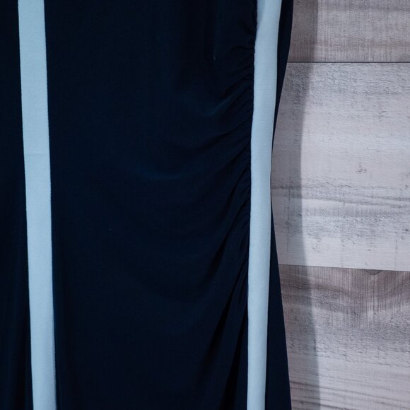 Ralph Lauren Women's Stretch Sheath Dress Navy Blue - Picture 3 of 7